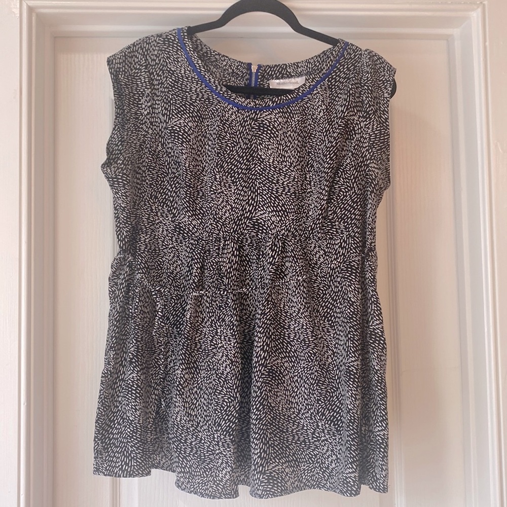 Motherhood Maternity silky top size Large